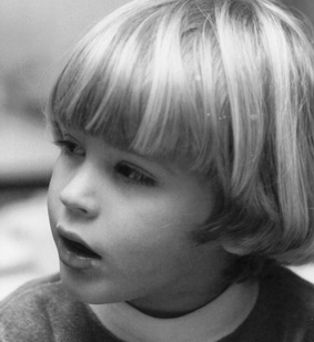 Eran Sela, at age 4